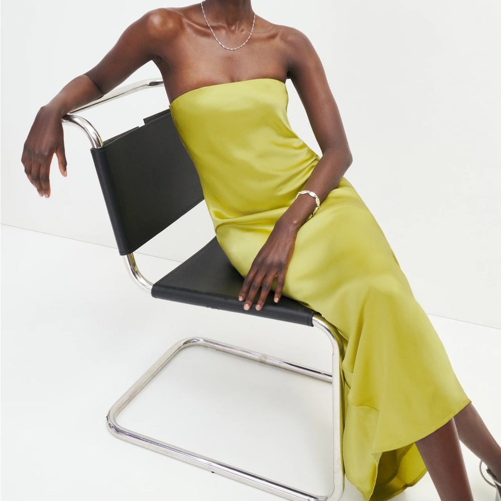 Reformation joana dress in algae bloom